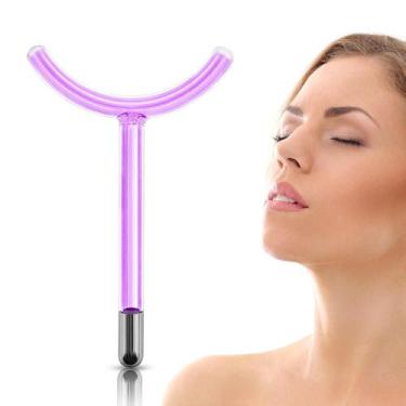 Imagem de Varinha de eletrodo Elitzia ETHB01 Tubo de vidro roxo em forma de Y