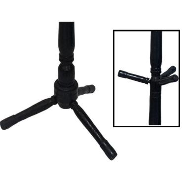 Imagem de Cabideiro Mancebo De Madeira 9 Ganchos Pendurador De Roupas