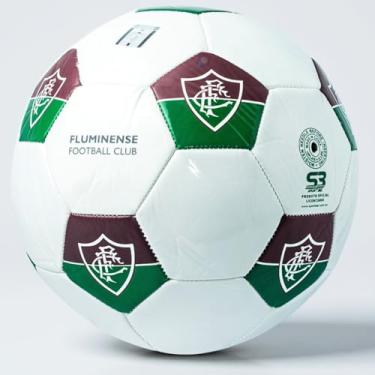 Imagem de Bola Futebol Fluminense Oficial Licenciada Tamanho 5 Original Adulto Laminada Costurada Profissional Treino Jogo Colecionador Torcedor Masculino Feminino