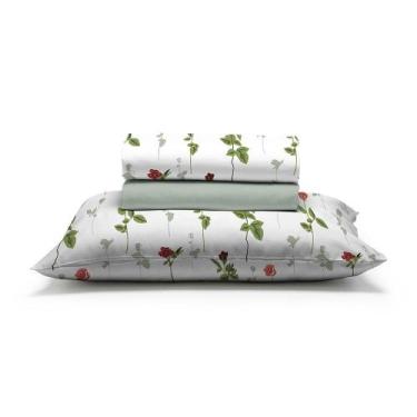Imagem de Jogo De Cama Solteiro 180 Fios Fiori - Amélia (7815)