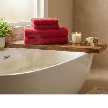 Imagem de Jogo de Toalhas Banho 5 Peças 100% Algodão Linha Premium Hipoalergenica