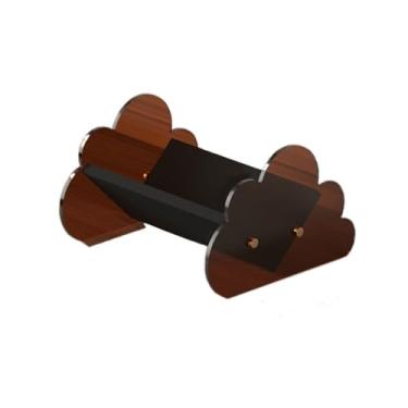 Imagem de Suporte para armazenamento de CDs Suporte de mesa em acrílico para CDs e discos vinil