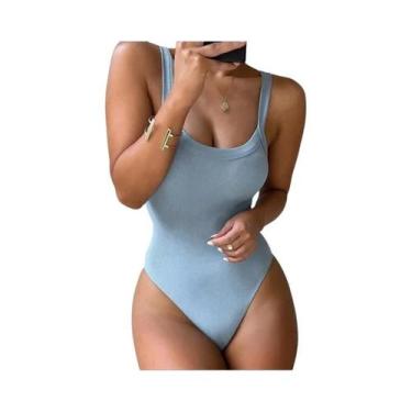 Imagem de Bodycon Sem Mangas Branco Transparente Para Mulheres, Top Casual Sexy 