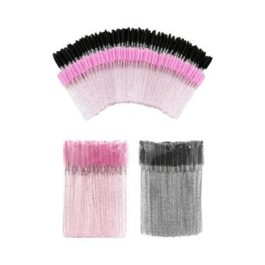 Imagem de 100PCS Escovas De Máscara Descartáveis Aplicadores De Cílios Conjunto 