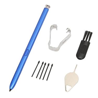 Imagem de Naroote Caneta Stylus de Alta Sensibilidade, Caneta Touch para Note 10 Lite, ótima Experiência de Escrita para Trabalhadores de Escritório, Material Plástico (Azul)