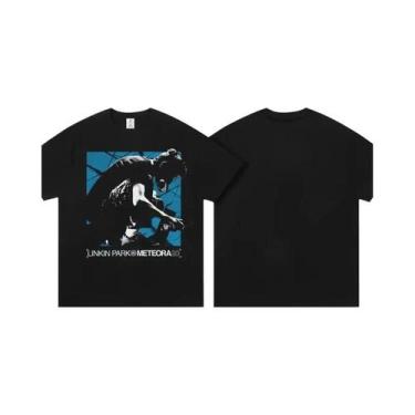 Imagem de Camiseta Punk Rock Linkin Park Zero Tour Para Homens E Mulheres, Manga