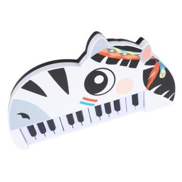 Imagem de aqxreight Crianças Dos Desenhos Animados Animal Brinquedo de Piano Eletrônico Infantil Brinquedo Musical Multifuncional Pequeno de Piano para Meninos Meninas Coordenação Mão Aprendizagem é Funções