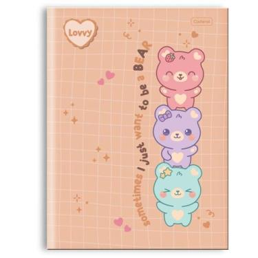 Imagem de Caderno Cadersil universitário 1M lovvy brochura 80 folhas
