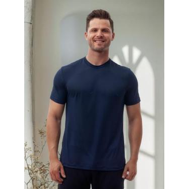 Imagem de Camiseta Uv 50 100% Poliamida Malha Fria Corrida Masculina - Moov Spor