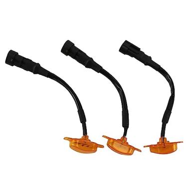 Imagem de 3pcs Lâmpadas de Grade LED para F150 F250 F350 Marcador da Dianteira Percurso com Iluminação Notável Aparência Impactante Seguras em Chuva e Neblina Visual Estiloso Instalação Fácil Sem Furadeira