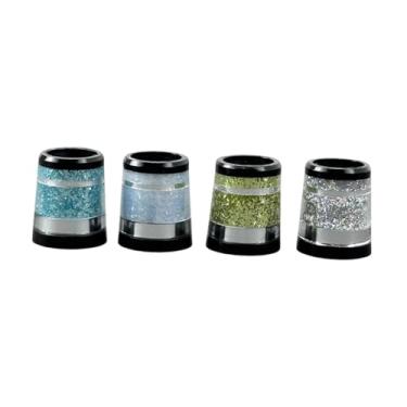 Imagem de Pegciuho Conjunto de 4 Buchas para Tacos de Golfe, Manga de Borracha Portátil para Hastes de Ferro de 0,37 Polegadas, para Ajuste E Corte Da Haste.