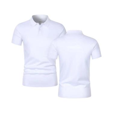 Imagem de Camisa Polo Masculina Ultra Leve De Secagem Rápida E Respirável Em Cor