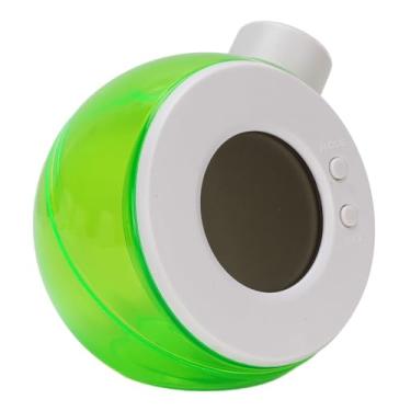 Imagem de Despertador digital LED alimentado por água, sem necessidade de pilhas, operação silenciosa, estrutura ABS resistente, para quarto, escritório, sala de estar, estilo 1