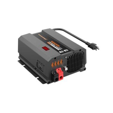 Imagem de PowerMax Conversor de energia RV Série SME | Conversor de energia CA para CC | Carregador inteligente de estágio 3-2-1 integrado | Compatível com lítio | 110 Vac a 12 VCC | 13 V a 16,5 V | PM3 55 SME