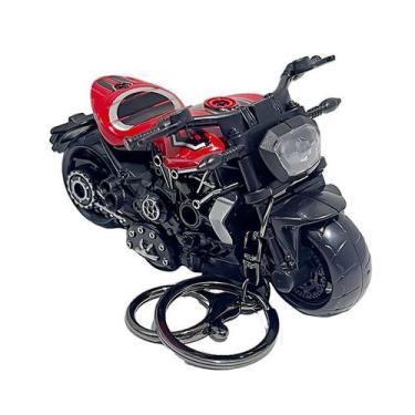 Imagem de Chaveiro Creative Motorcycle Red Sports Bike Model - Yiweisai