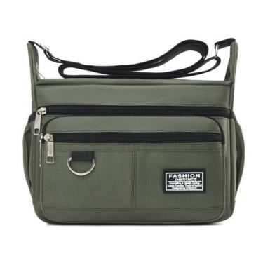 Imagem de Bolsa Messenger em tecido Oxford impermeável para homens - yiweisai