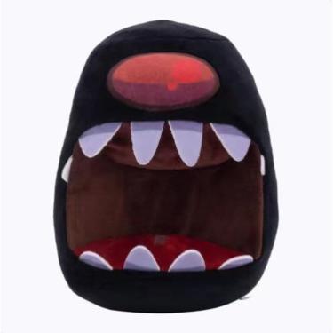 Imagem de Brinquedo de pelúcia Cube Runners Cyclops para meninos e meninas, 25 cm, preto