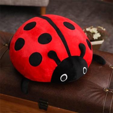Imagem de Brinquedo de pelúcia pangcangshu Cute Soft Ladybug Ladybird Insect 45 