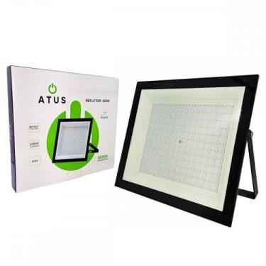 Imagem de Refletor De Led Atus 300W. 6000K . 24000Lm Ip65 Preto Bivolt - 0424, P