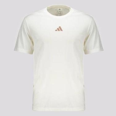 Imagem de Camiseta Adidas One Rept a Time Off-White-Masculino