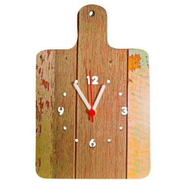 Imagem de Relógio de Parede Decor Tábua de Cozinha Silencioso - Intempo Design, 
