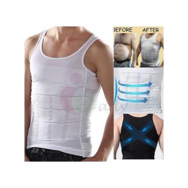 Imagem de Regata Masculina Modeladora de Alta Compressão para Homens que Buscam 