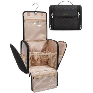 Imagem de Bolsa de higiene BAGSMART Hanging Travel resistente à água preta