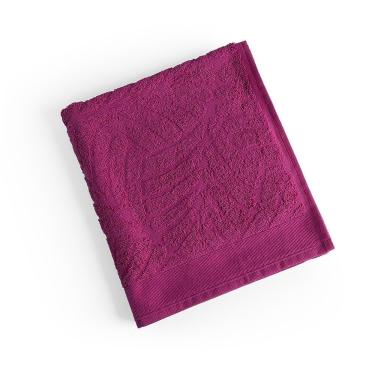 Imagem de Toalha De Rosto Native Fio Penteado Jacquard Folhas 01 Peça 100% Algodão - Pitaya
