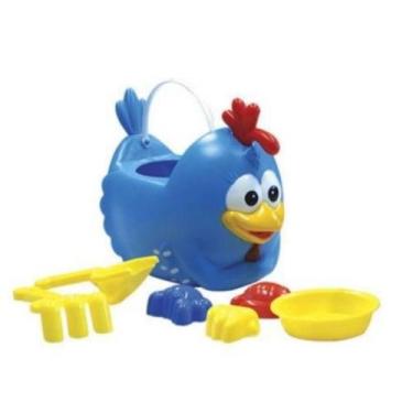 Imagem de Balde de Praia Galinha Pintadinha - Rosita