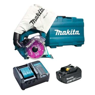 Imagem de Serra Marmore 18V 125mm DCC500ZKX1 Com Bateria 3Ah Makita