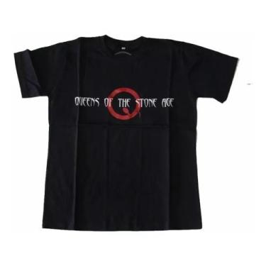 Imagem de Camiseta Queens Of The Stone Age  Blusa Adulto Banda Fl4404 BM - Banda
