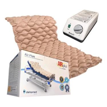 Imagem de Colchão Pneumático Hospitalar iInflavel Antiescara Para Acamados Com M