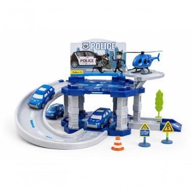 Imagem de Brinquedo Estação Policial com Pistas Helicóptero e Carrinho Azul Toys & Toys