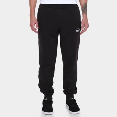 Imagem de Calça Puma No. 1 Logo Masculina, Preto, G