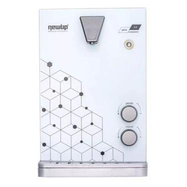 Imagem de Purificador de água new up glass 2.0 43cm com compressor branco 127v p