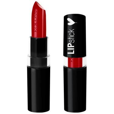Imagem de Batom Vermelho Cor 114 Paixão Cremoso Lipstick Koloss 3,5g
