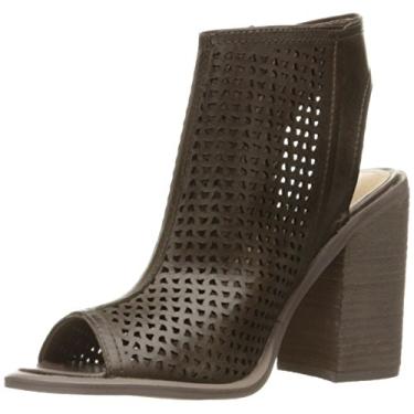 Imagem de Kelsi Dagger Brooklyn Mason Portobello Leather Perforated Block-Heel Sandal Boot (6.5)