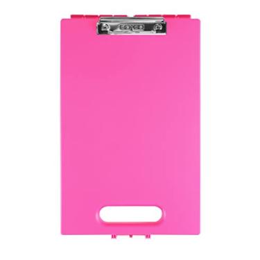 Imagem de Dexas Prancheta de armazenamento com alça, rosa 40 x 25 cm