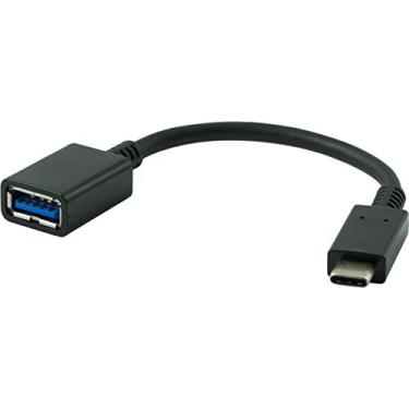 Imagem de GE Adaptador USB-C para USB-A Femail, cabo de sincronização/carregamento, para Samsung Galaxy S21/S10/S9/S8/Plus, Google Pixel 5/C/3/2/XL, iPad Pro, MacBook Pro, 33777