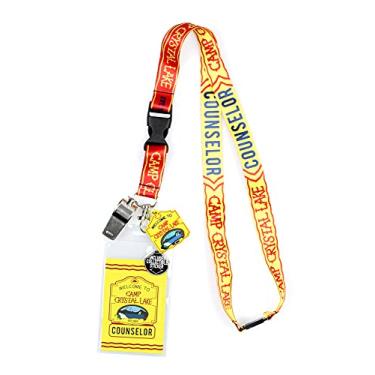 Imagem de Porta-crachá de identificação transparente Friday The 13th Camp Crystal Lake Counselor