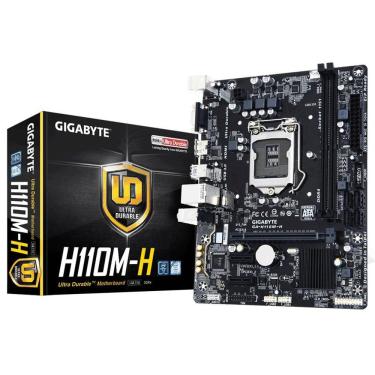 Imagem de Pl mae gigabyte GA-H110M-H 1151 DDR3 ou DDR4 afox GoLine