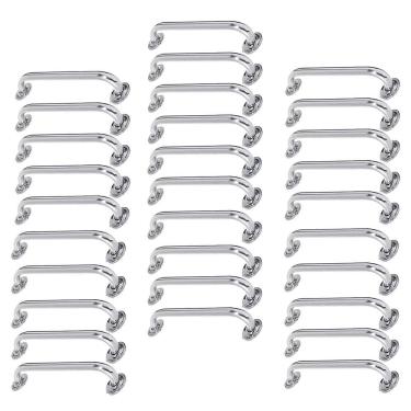 Imagem de Alça de Apoio Barra Inox 50cm Kit 30 Unidades Inox Acessibilidade Banheiro Idoso Cadeirante Suporte Corrimao Segurança