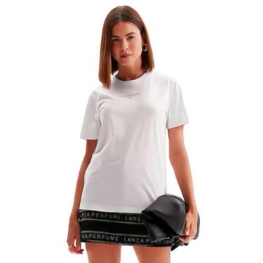 Imagem de Camiseta Easy Lança Perfume Logo Ou24 Branco Feminino