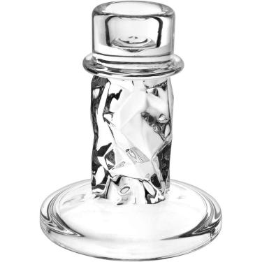 Imagem de Castiçal Porta Vela Home&co Vidro 9x8x8cm Transparente