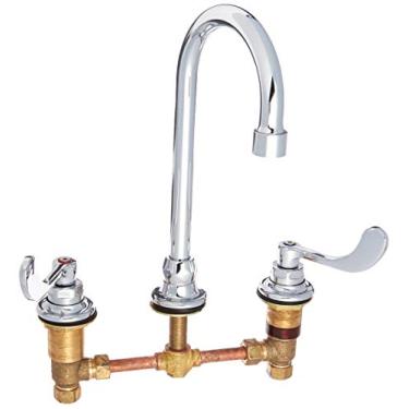 Imagem de American Standard 6540174.002 Torneira generalizada Monterrey, Bico de pescoço de ganso rígido/giratório, 0,35 GPM, 20,3 cm