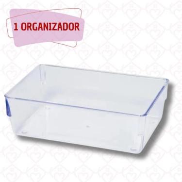 Imagem de 1 Organizador Modular Ideal Escritorio Mesa Quartos Cozinha - PLASTUTT