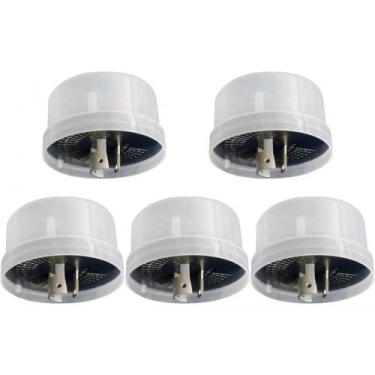 Imagem de Kit C/5 - Rele Foto Celula Qualitronix Bivolt Qr54, Bivolt