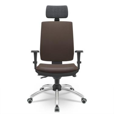 Imagem de Cadeira Brizza Soft Presidente Facto Dunas Marrom