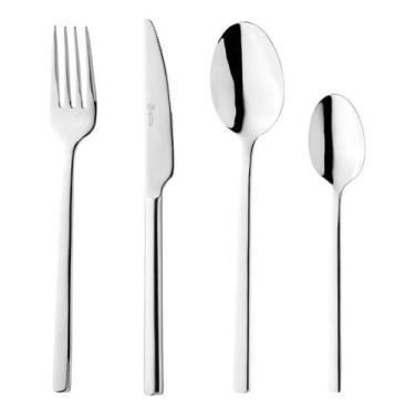 Imagem de Faqueiro Aço Inox 101 Peças Firenze Wolff Cor Prateado - ROJEMAC IMPOR