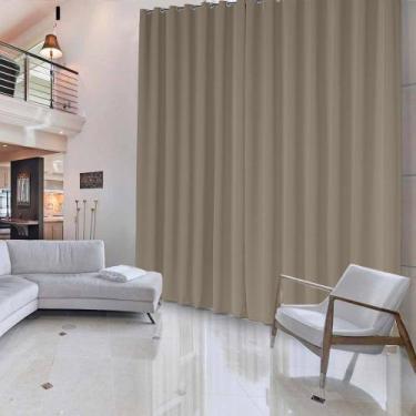 Imagem de Cortina Blackout 5.40m x 5.00 Pé direito Duplo Tecido Solaris - Paulo 